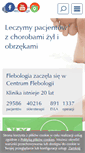 Mobile Screenshot of centrumflebologii.pl